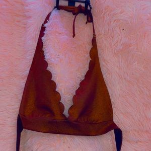 BRONZE GODDESS BIKINI TOP